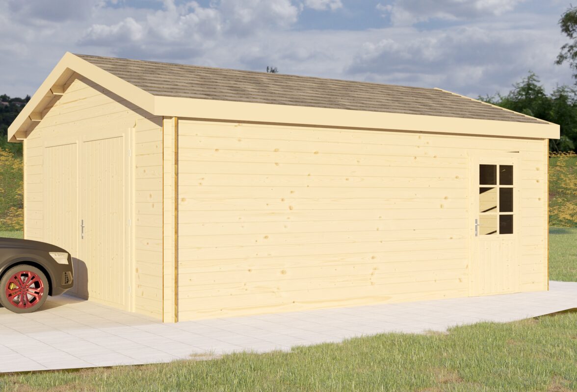 Garaaž aurora valge