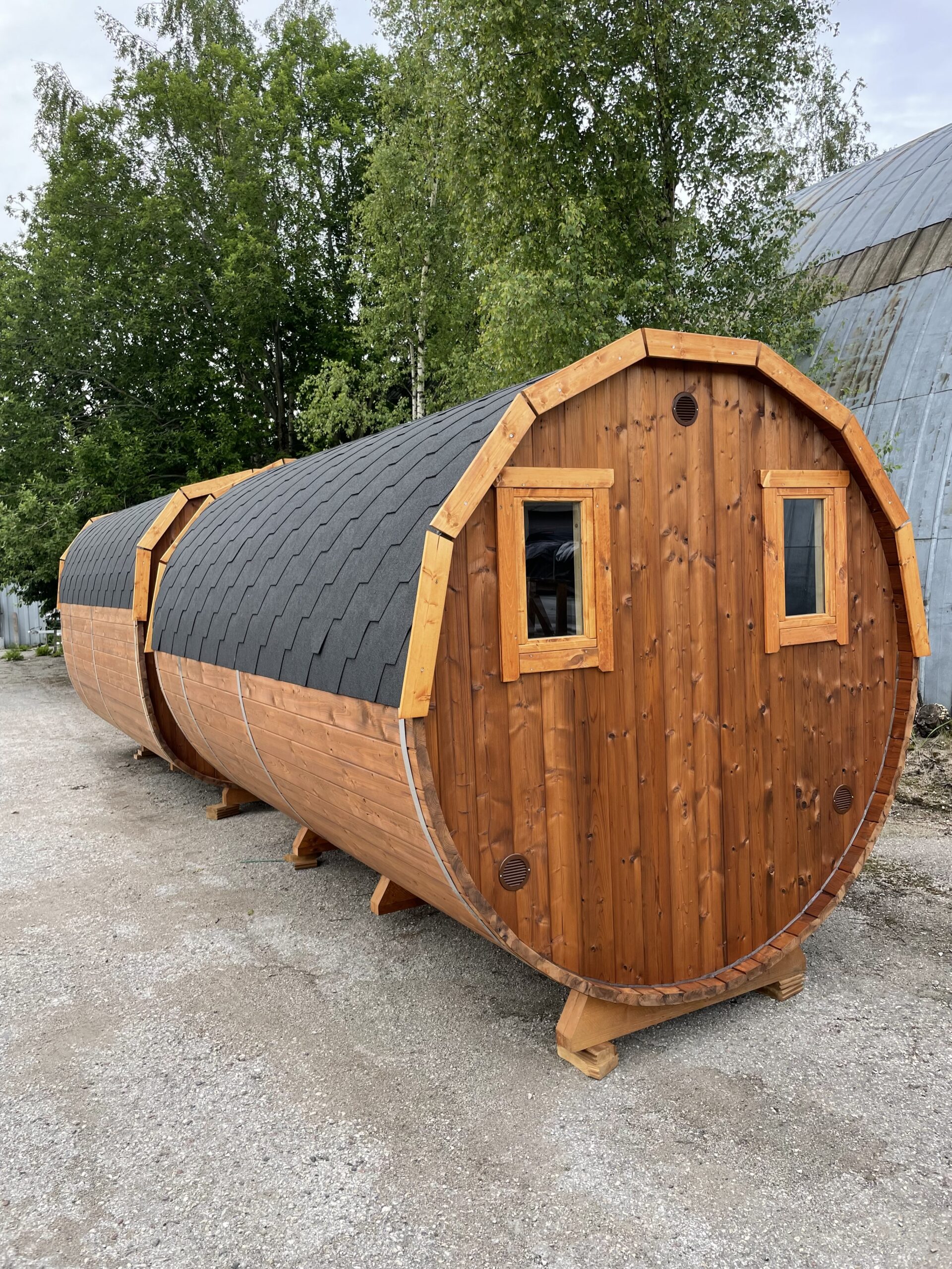 TimbersBliss tünnisaun – käsitööna valmistatud puidust torusaun