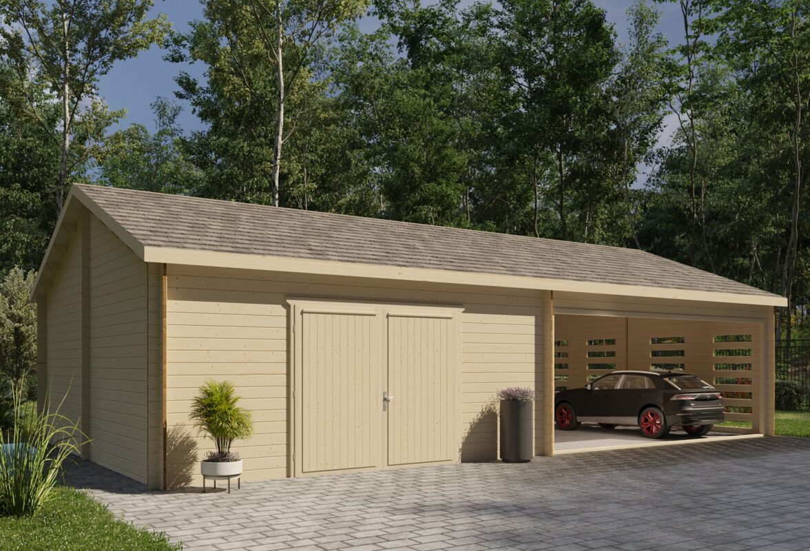 TimbersBliss garaaž — kaasaegne ja kvaliteetne varjualune