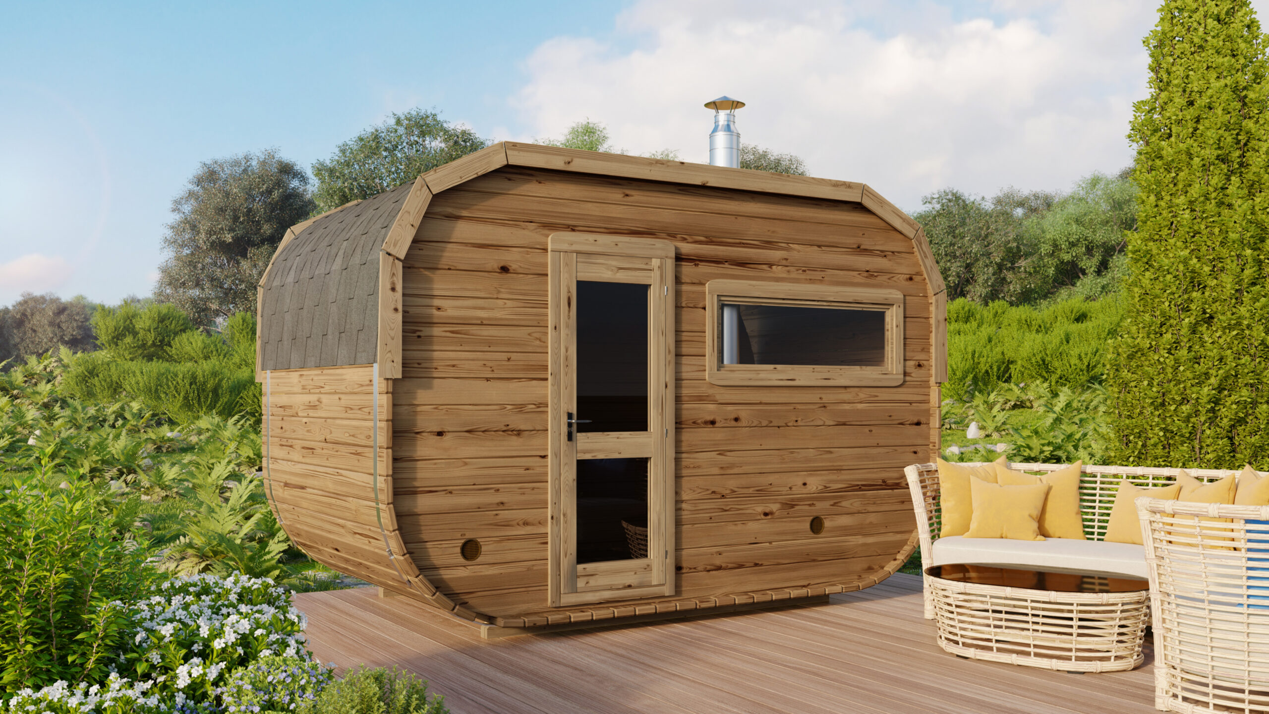 TimbersBliss tünnisaun — kaasaegne ja kvaliteetne torusaun