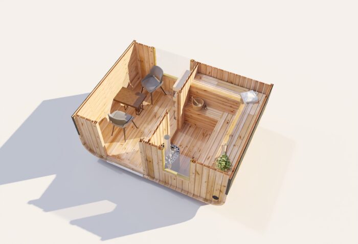 Saunamaja Bliss 4 9,12 m² - Image 4
